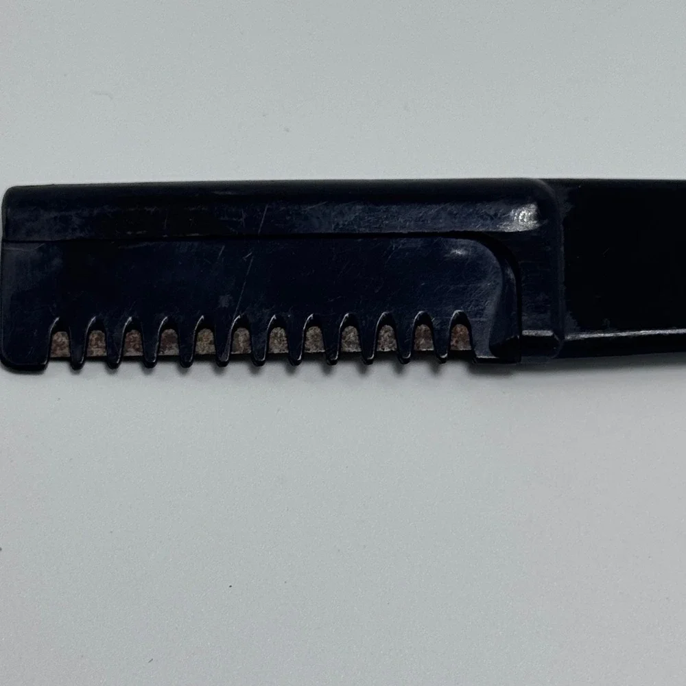 Vintage Richard Hudnut Taperette‎ Black Razor Hair Taper Comb
